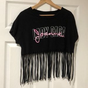 Lady Gaga crop top